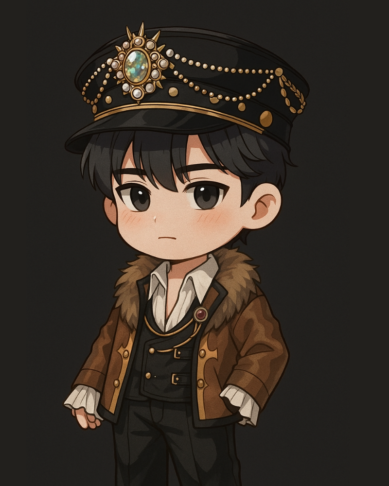 Ảnh chibi siêu bí ẩn của Quang Hùng