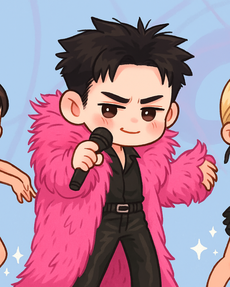 Fanart ảnh Quang Hùng MasterD chibi ngộ nghĩnh và đáng yêu