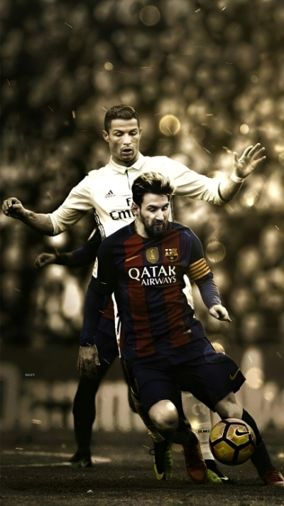ảnh nền ronaldo messi cho điện thoại
