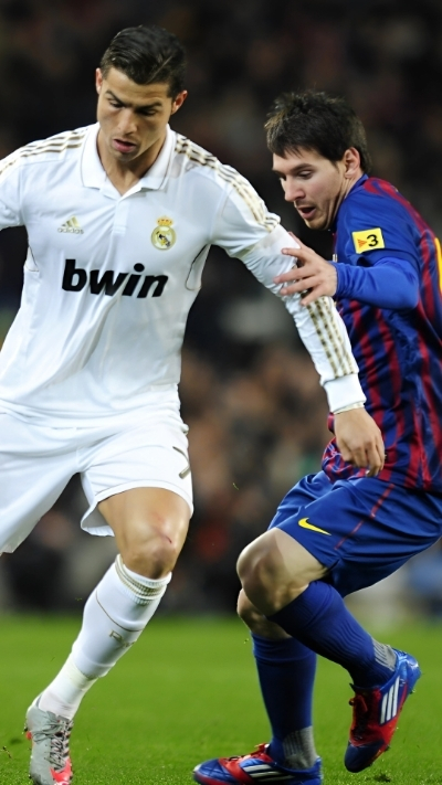 hình nền cristiano ronaldo và lionel messi