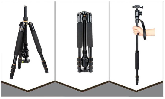 Sử dụng chân máy