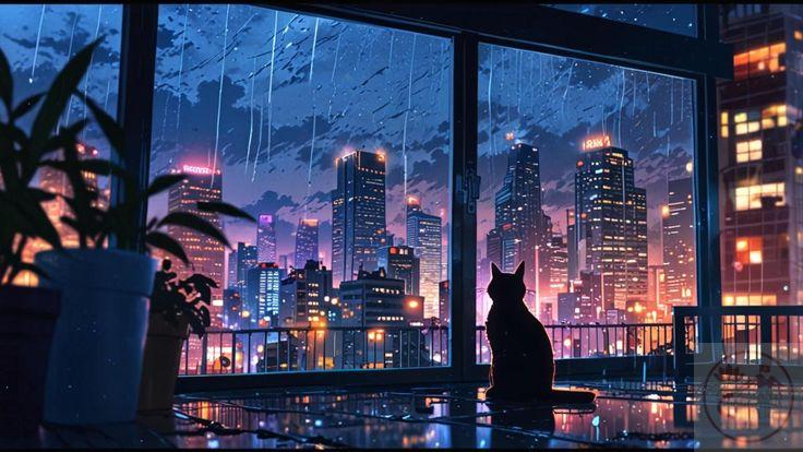 Khung cảnh lofi đưa con người trở về nhịp sống giản dị thuở nào