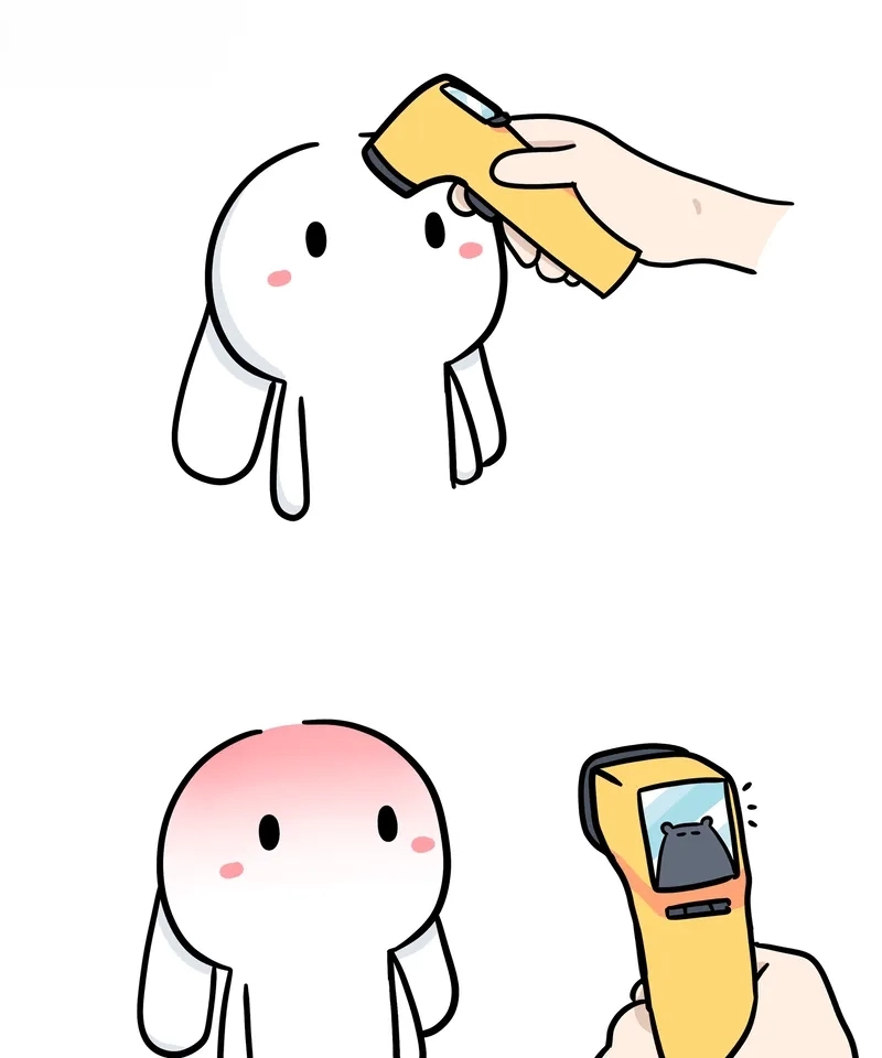 Meme thỏ 7 màu viral