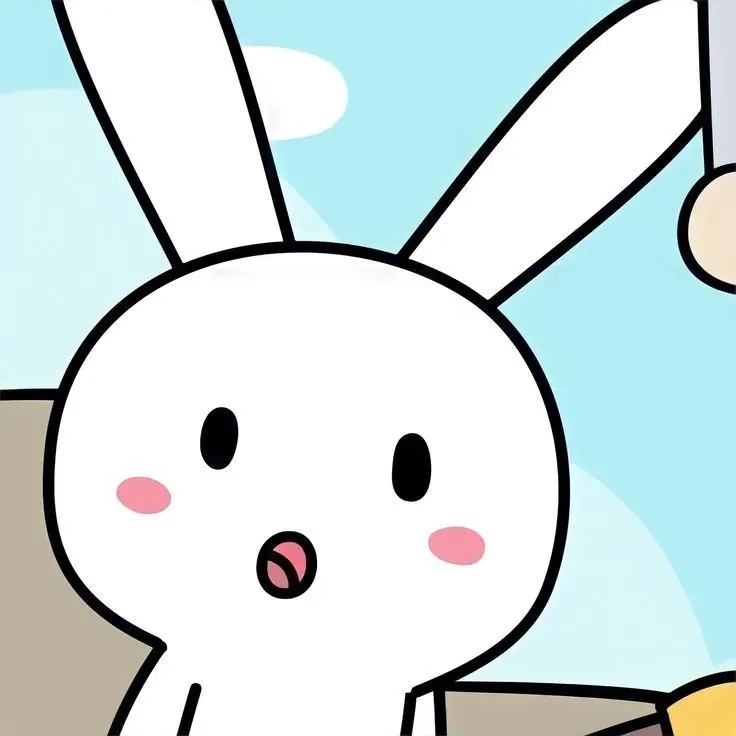 Ảnh thỏ 7 màu làm background