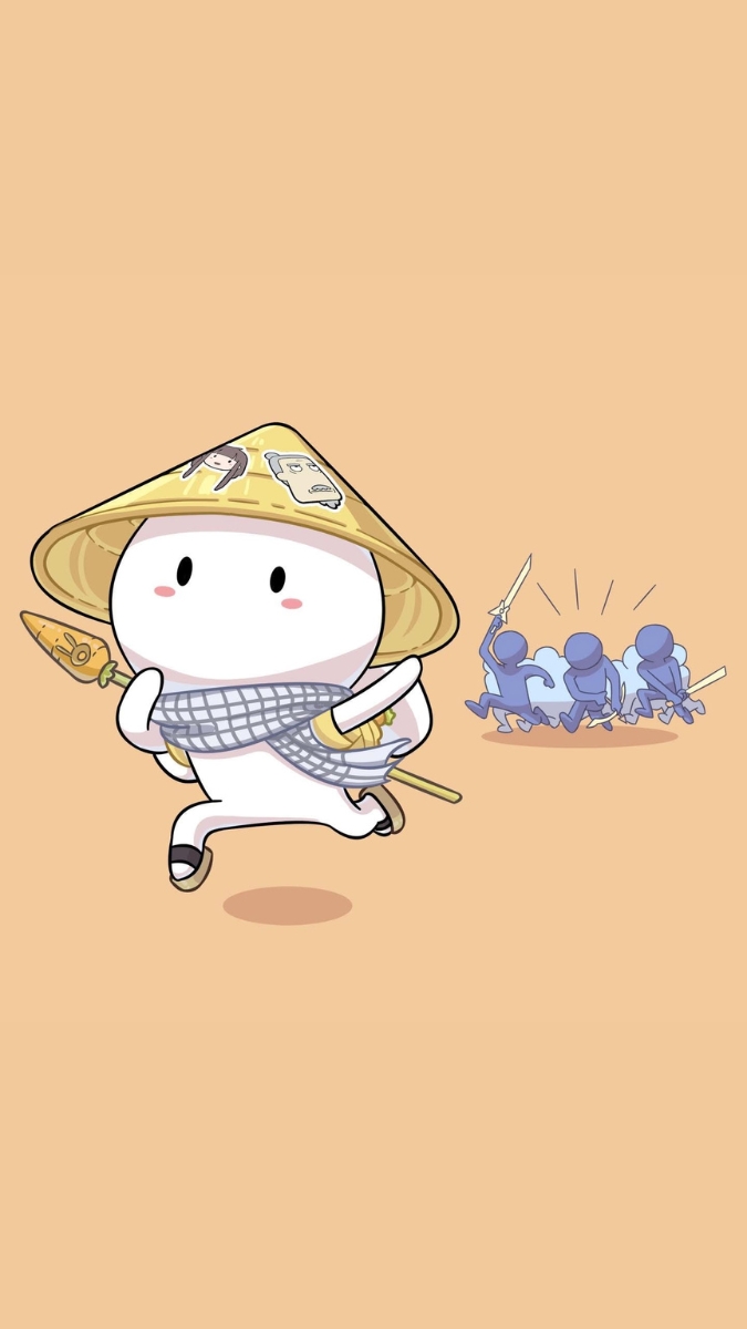 Ảnh avatar thỏ 7 màu