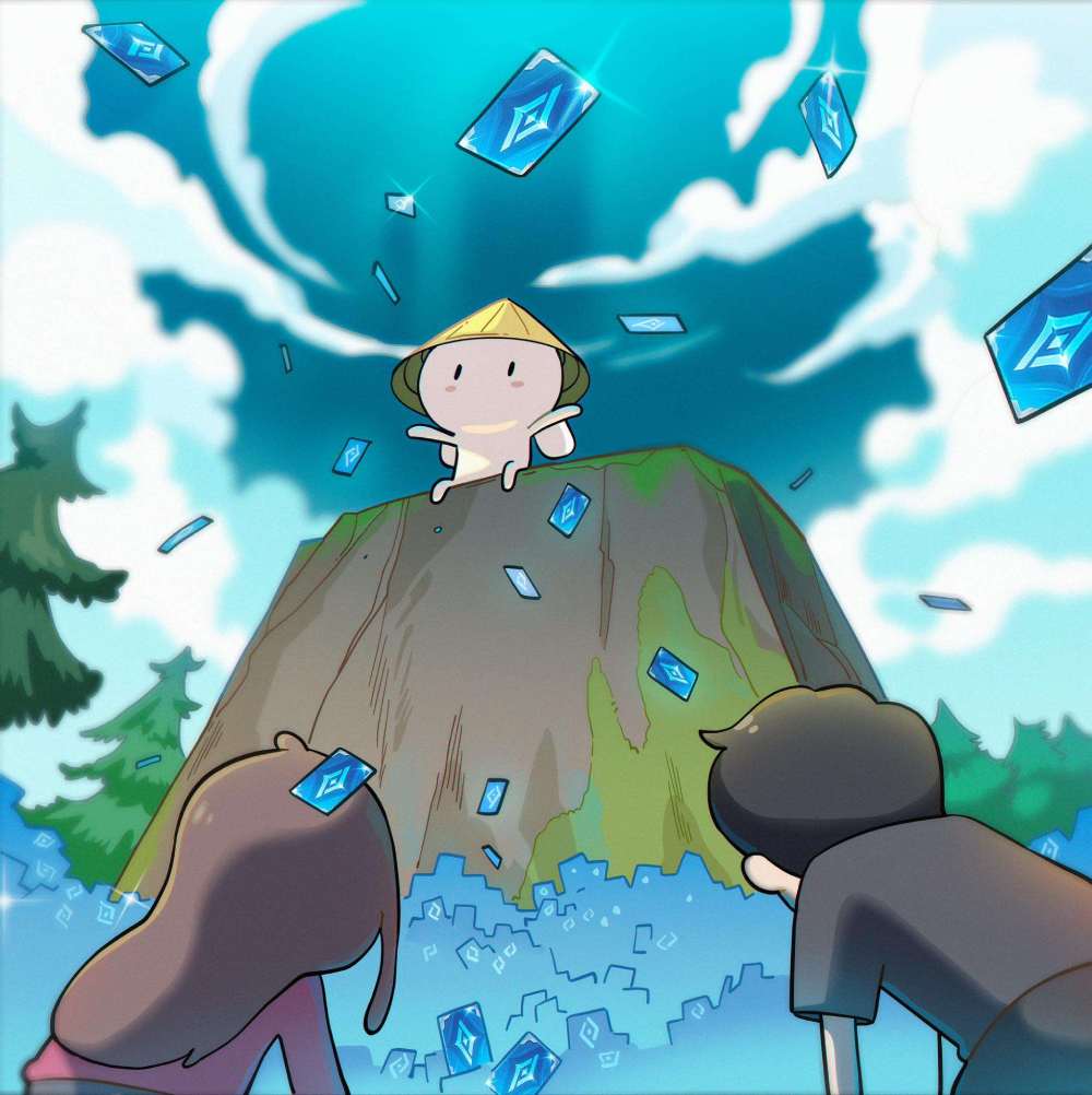 Ảnh thỏ 7 màu chất chơi