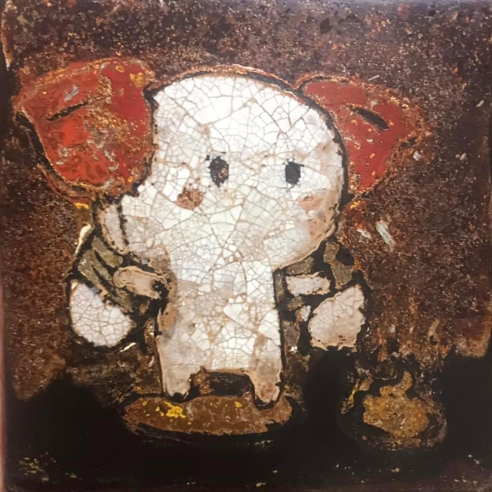 Hình nền thỏ 7 màu cute