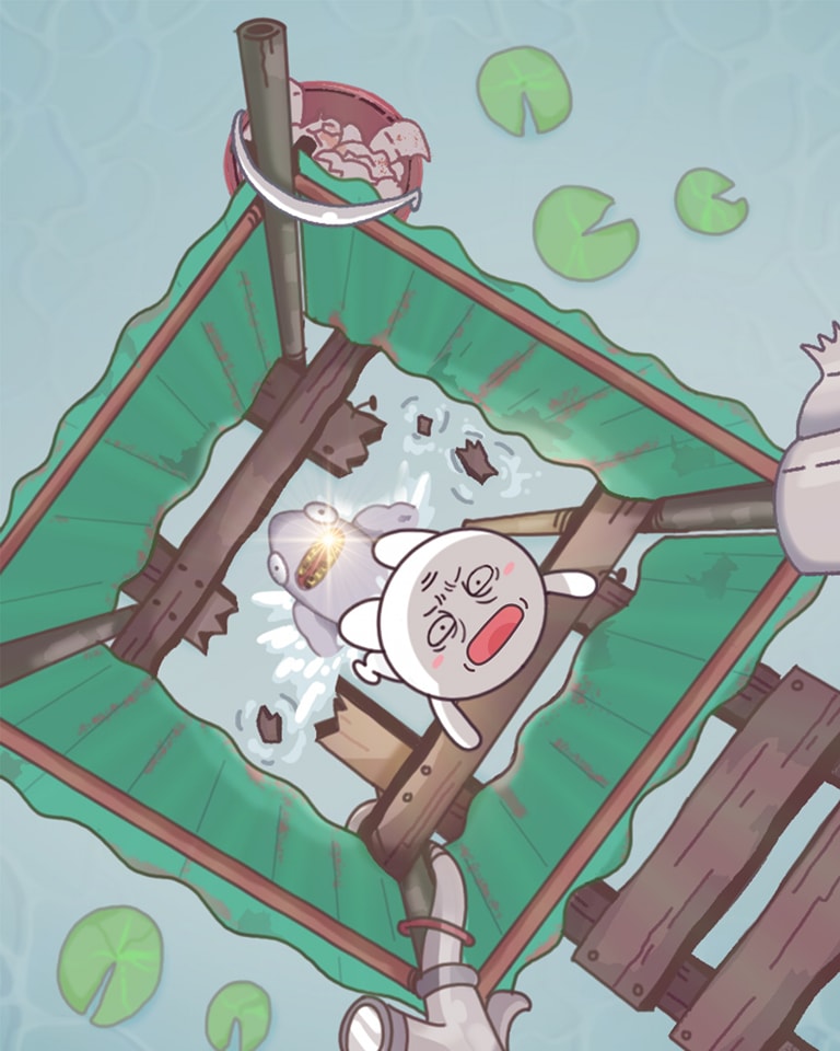 Hình nền thỏ 7 màu cho máy tính