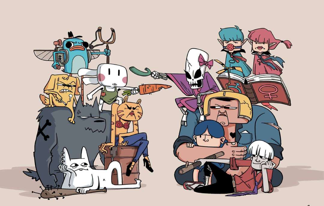 Hình nền thỏ 7 màu game