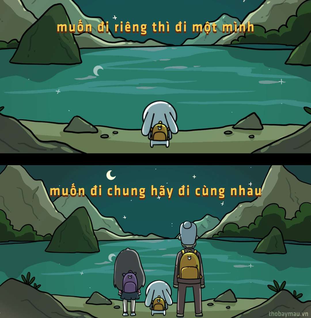 Hình nền thỏ 7 màu giang hồ