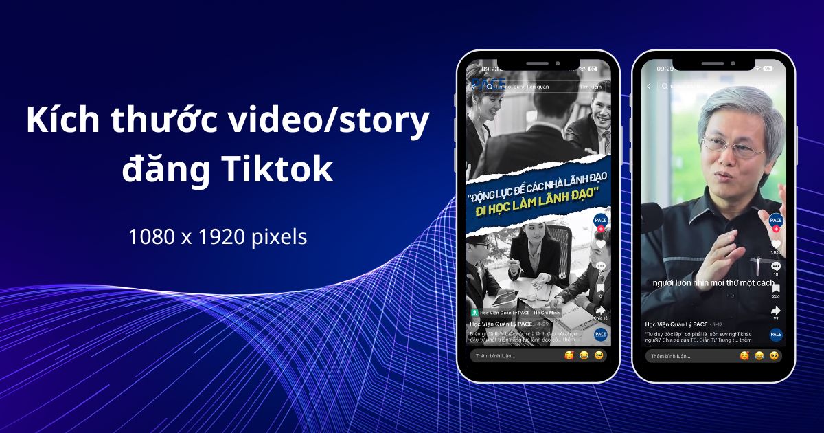 kích thước video tiktok