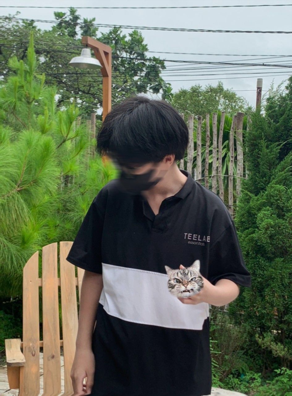 Ảnh trai 14 tuổi che mặt