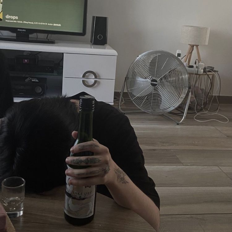 say rượu tại nhà