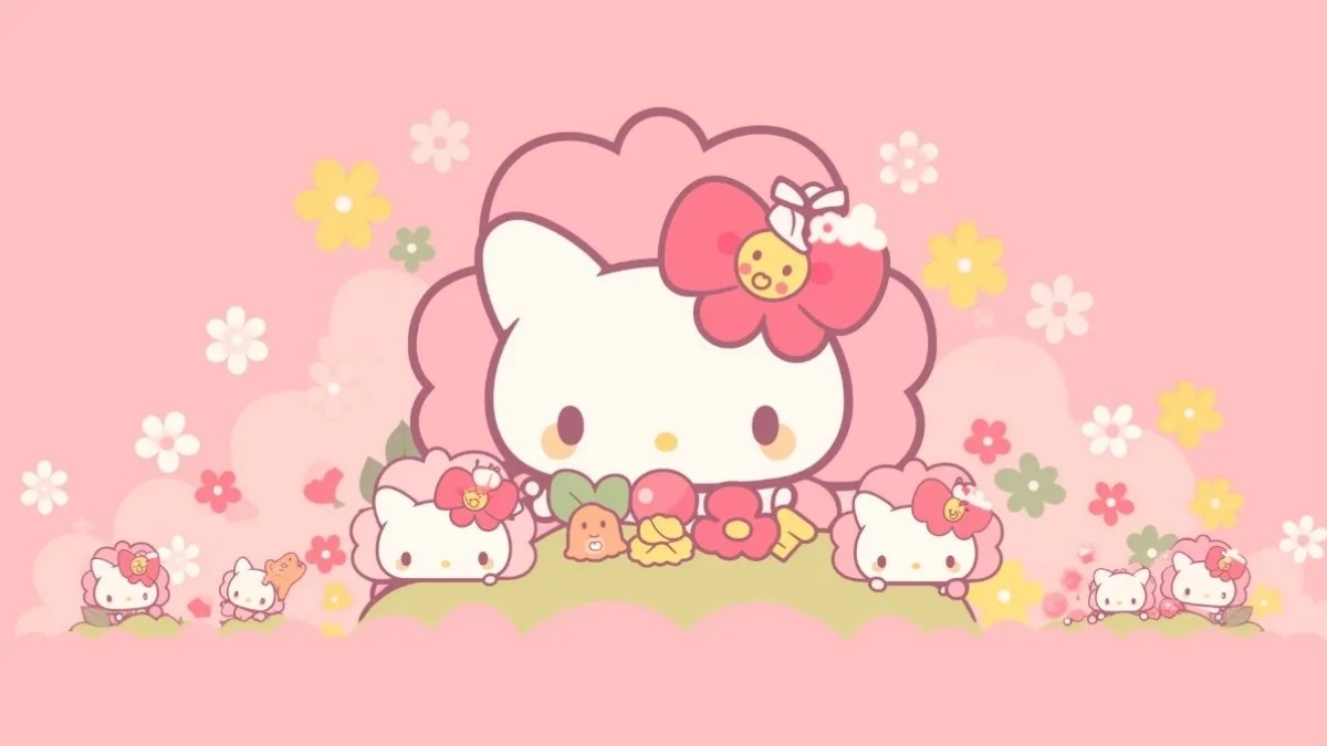 Hình nền Hello Kitty vô tri