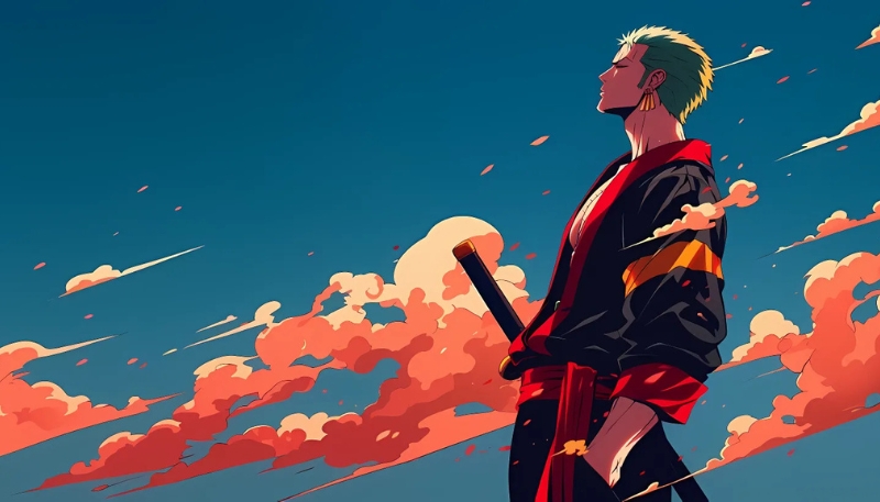 ảnh nền zoro 4k máy tính hầm hố