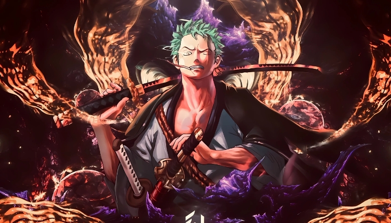 ảnh nền zoro 4k máy tính sáng tạo