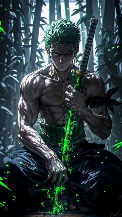 ảnh nền zoro chiến đấu kiểu hiếm