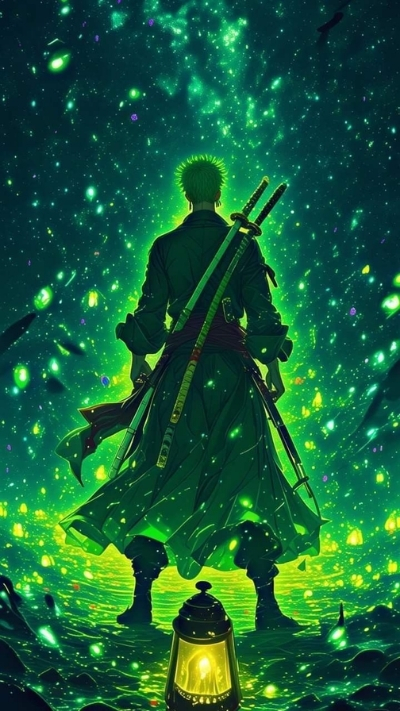 ảnh nền zoro 3d không gian