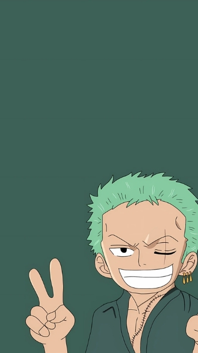 ảnh nền zoro nhỏ năng động