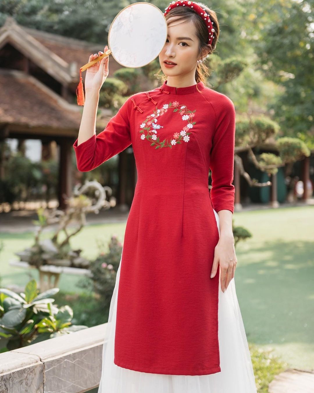 ao dai cach tan theu tay