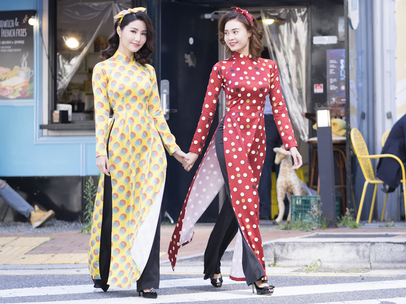 ao dai co ba sai gon