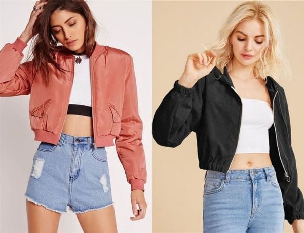 Tuyệt chiêu mix đồ đỉnh cao với áo khoác croptop nữ