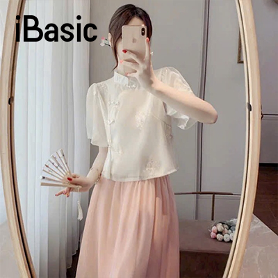 Mix Đồ Cùng Các Kiểu Áo Cổ Tàu Đẹp Cho Nữ Năm 2024