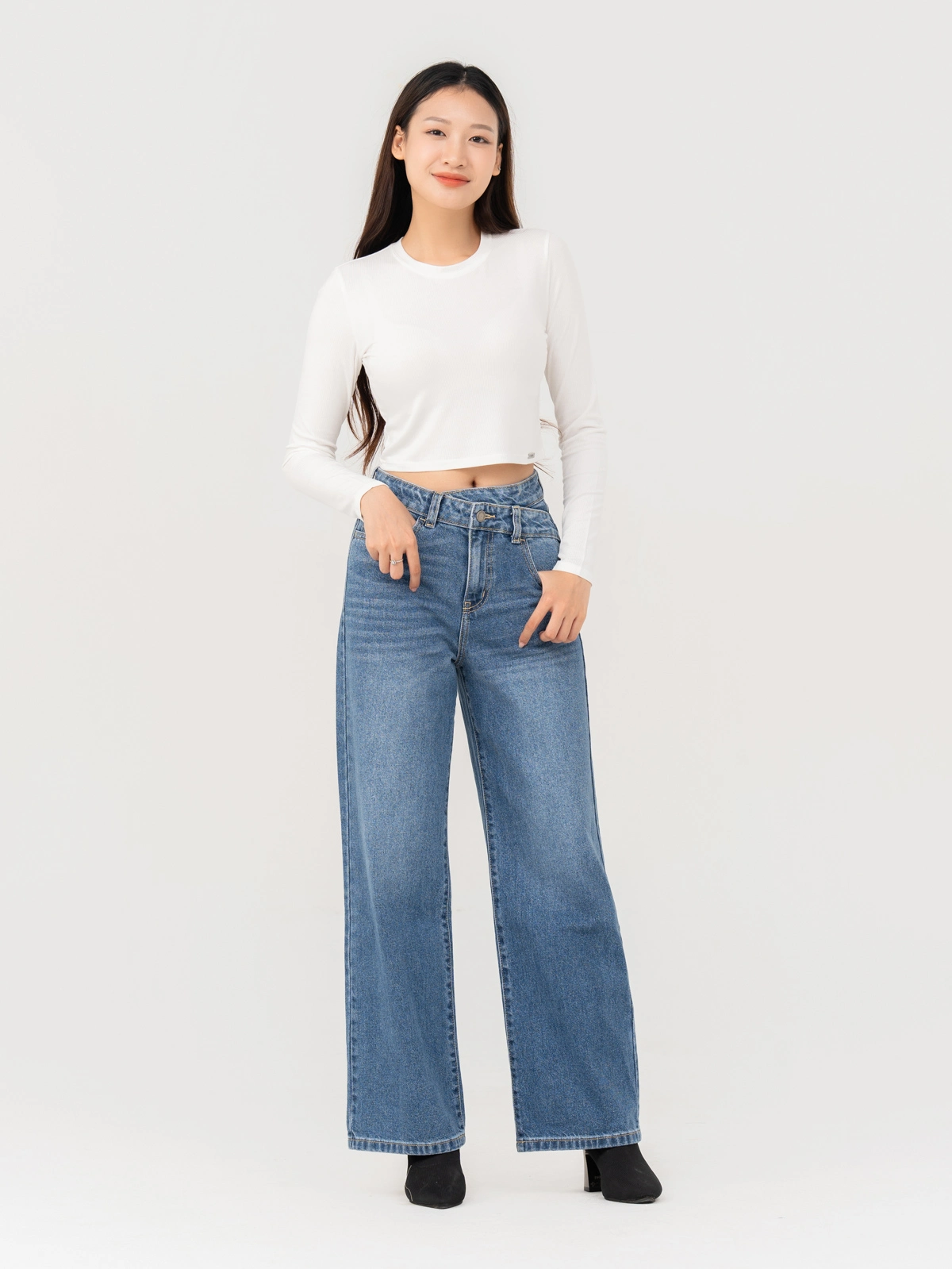 áo croptop tay dài