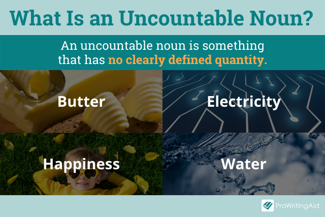 Uncountable noun definition