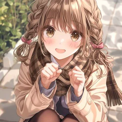 Ảnh đại diện hoạt hình nữ cute, dễ thương