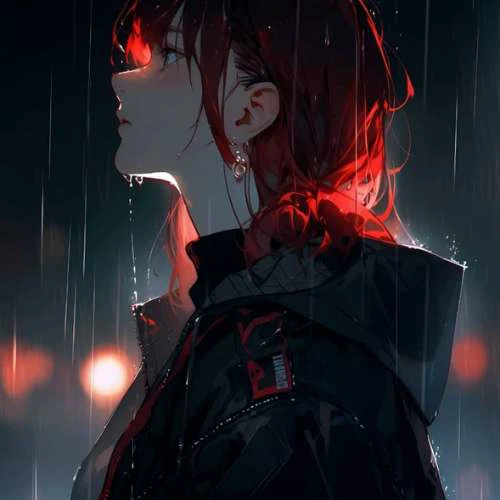 Avatar anime nữ buồn tâm trạng