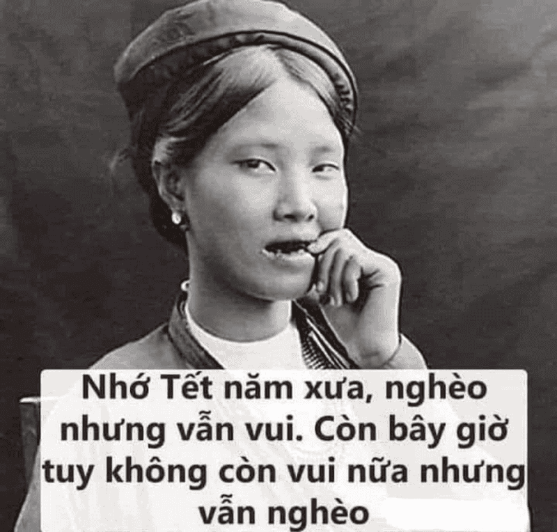 Meme Tết độc đáo về tình trạng