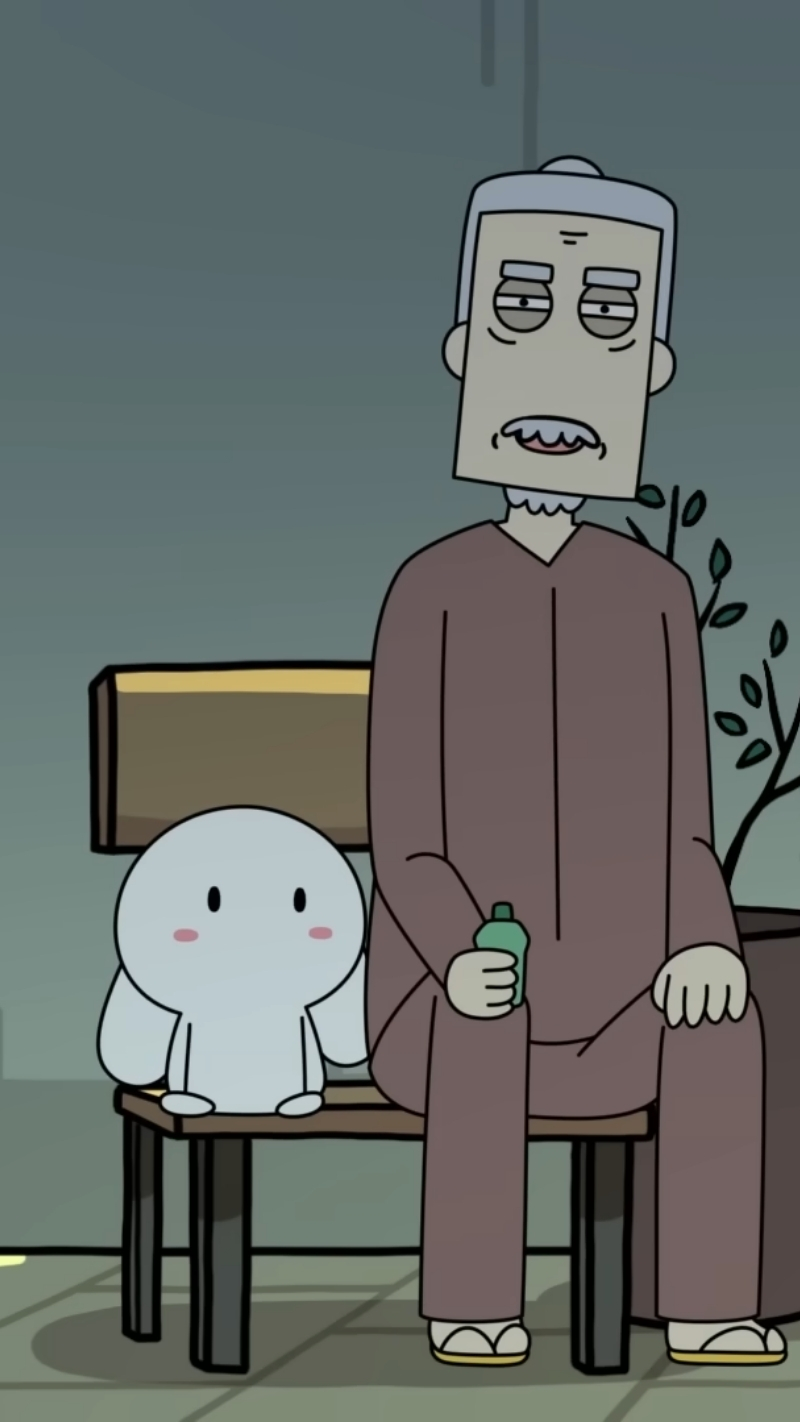 Hình nền ông năm và thỏ 7 màu