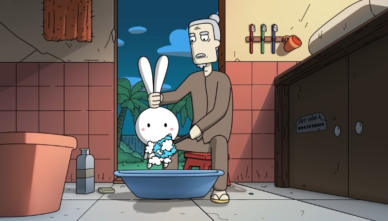 Thỏ 7 màu và ông Năm đầy tình cảm