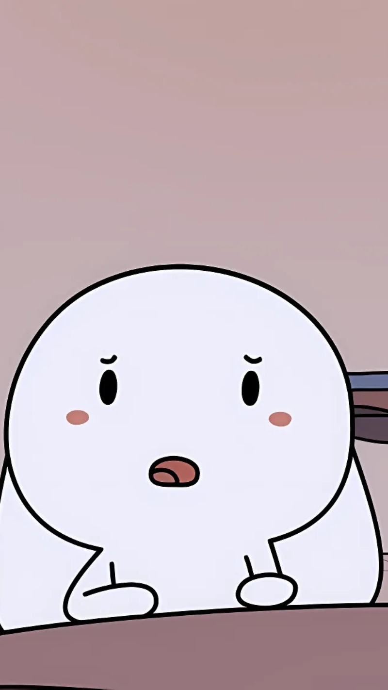 Hình thỏ 7 màu buồn 4K nhẹ nhàng