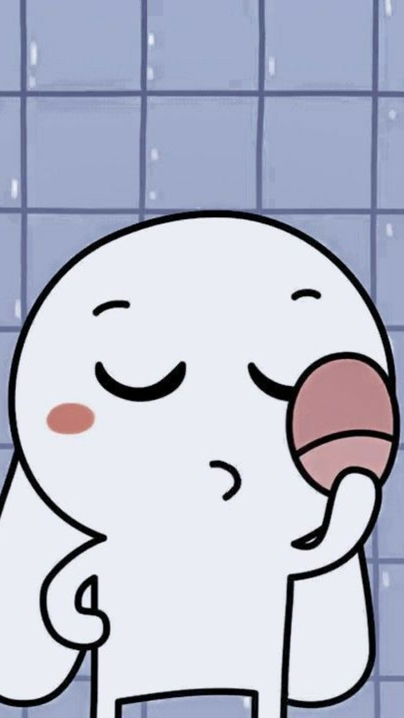 Hình nền thỏ 7 màu ngộ nghĩnh đáng yêu