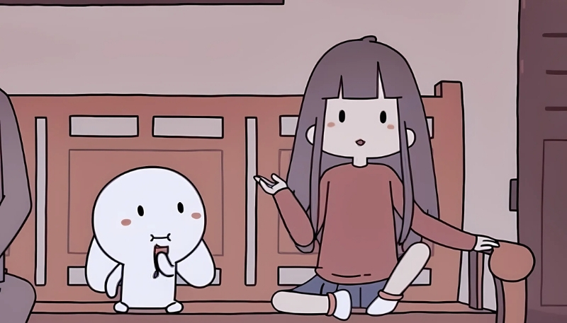 Ảnh thỏ 7 màu bên chị Xô siêu dễ thương