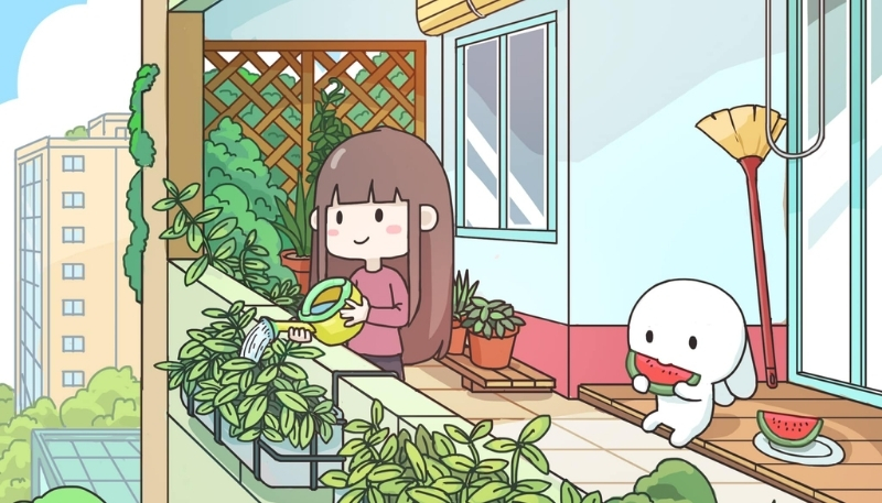 Chị Xô và thỏ 7 màu siêu cấp dễ thương