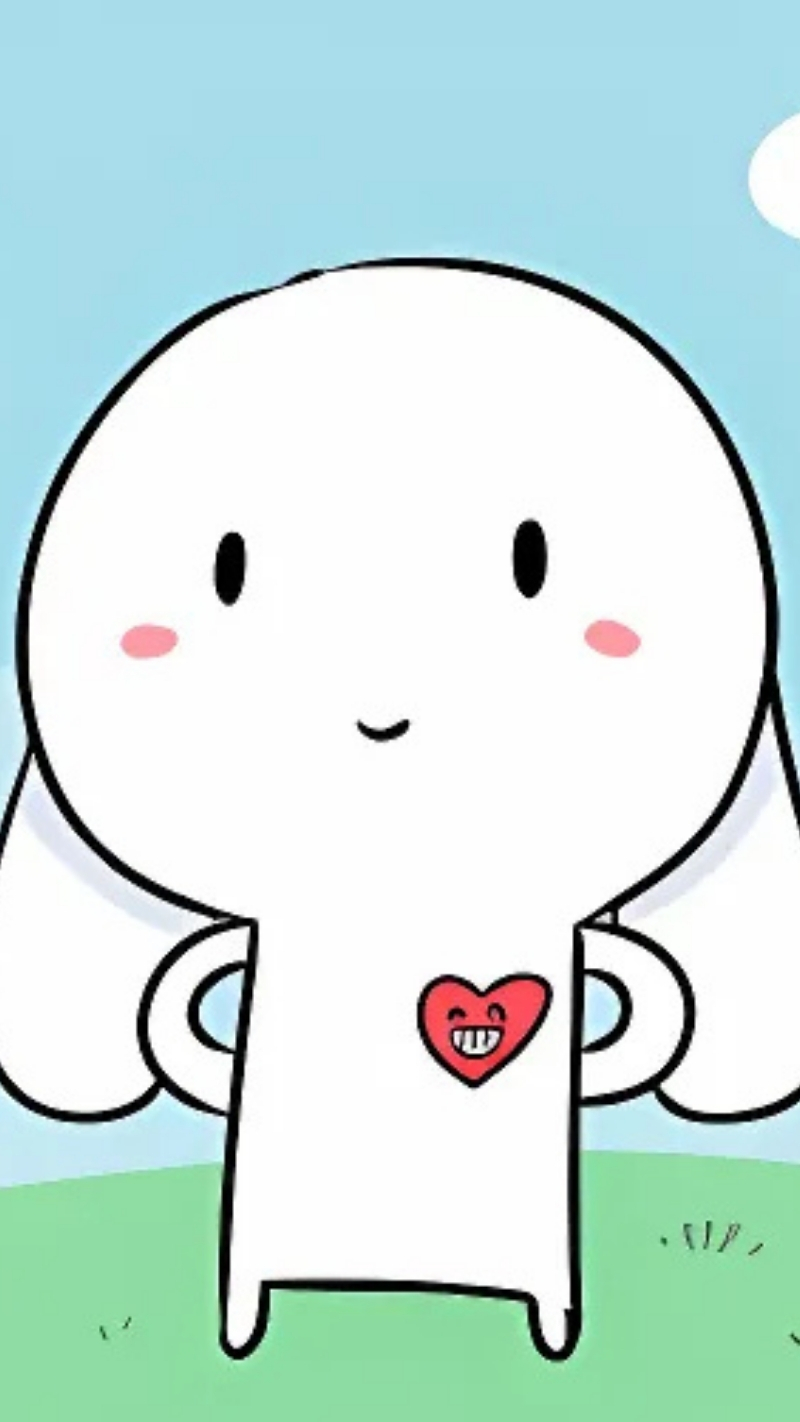 Hình nền thỏ 7 màu đẹp lung linh