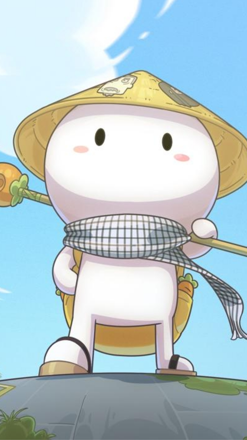 Hình nền thỏ 7 màu liên quân dễ thương