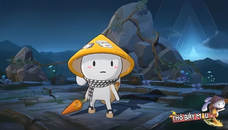 Hình nền thỏ 7 màu cosplay tướng Liên Quân