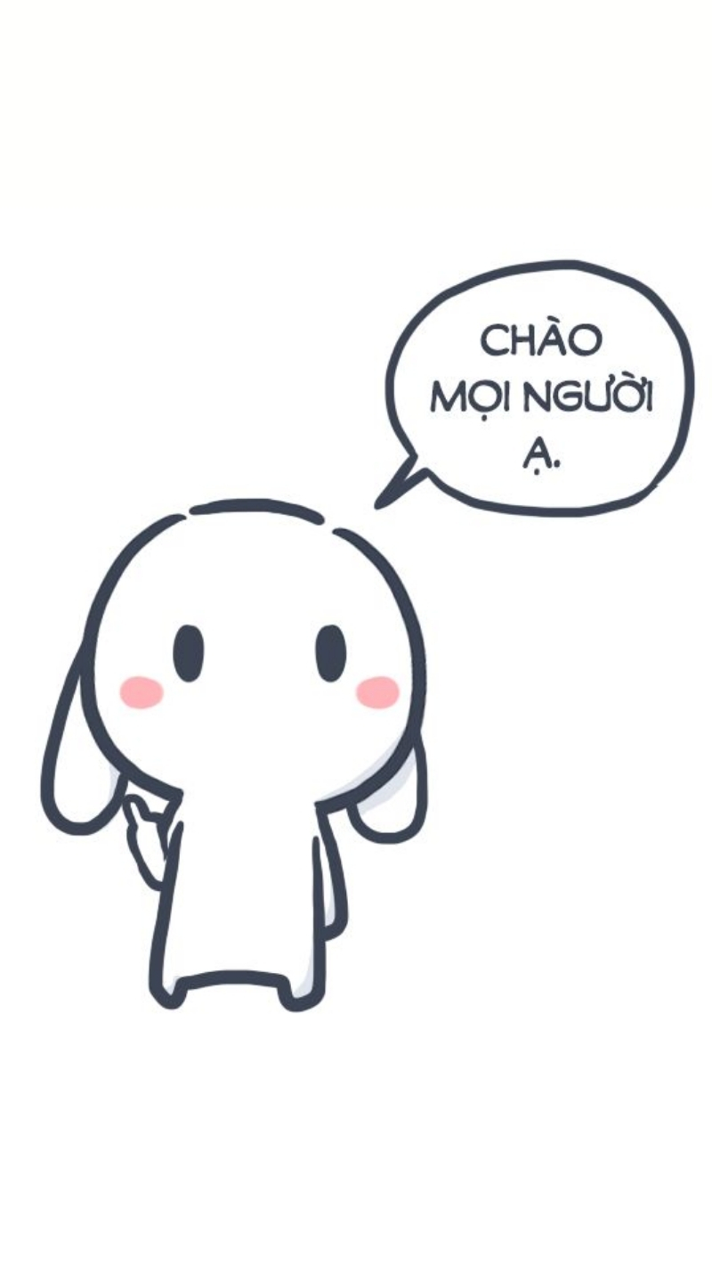 Hình nền thỏ 7 màu dí dỏm