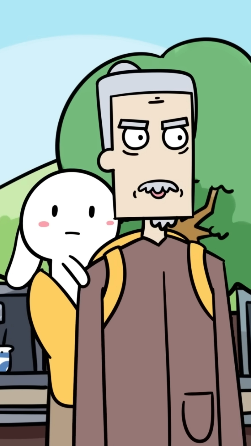 Nền ảnh rõ nét thỏ 7 màu và ông Năm dễ mến