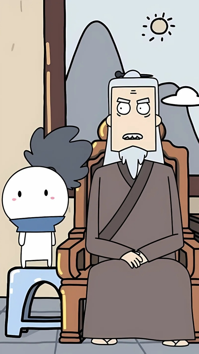 Wallpaper cosplay hài hước ông Năm và thỏ 7 màu