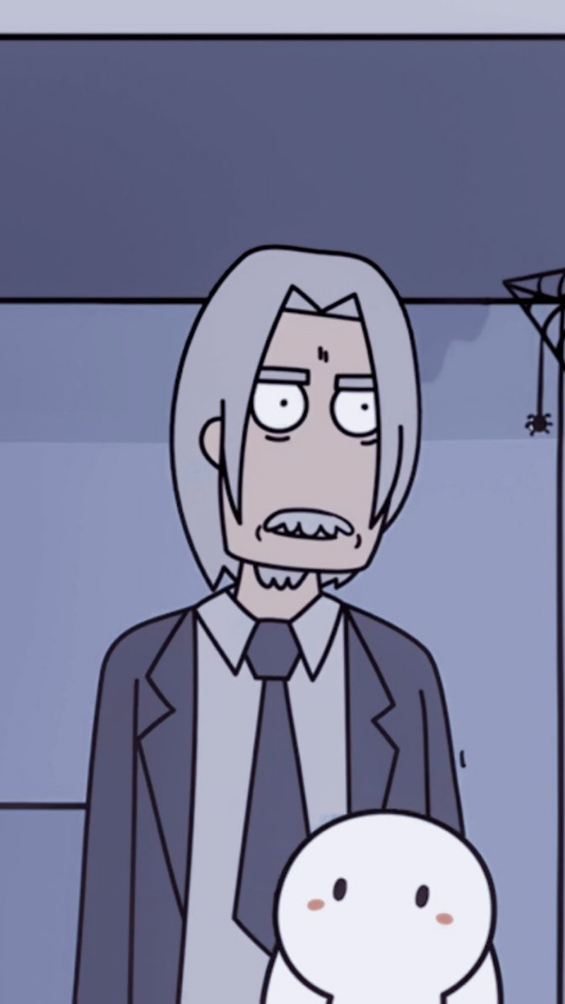 Hình nền hài hước ông Năm và thỏ 7 hoạt họa