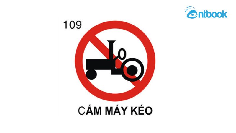 biển nào cấm máy kéo