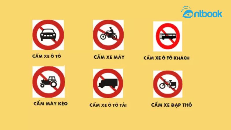 biển nào cấm máy kéo