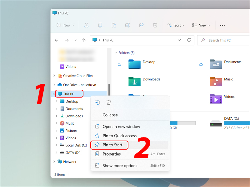 Ghim This PC vào Start