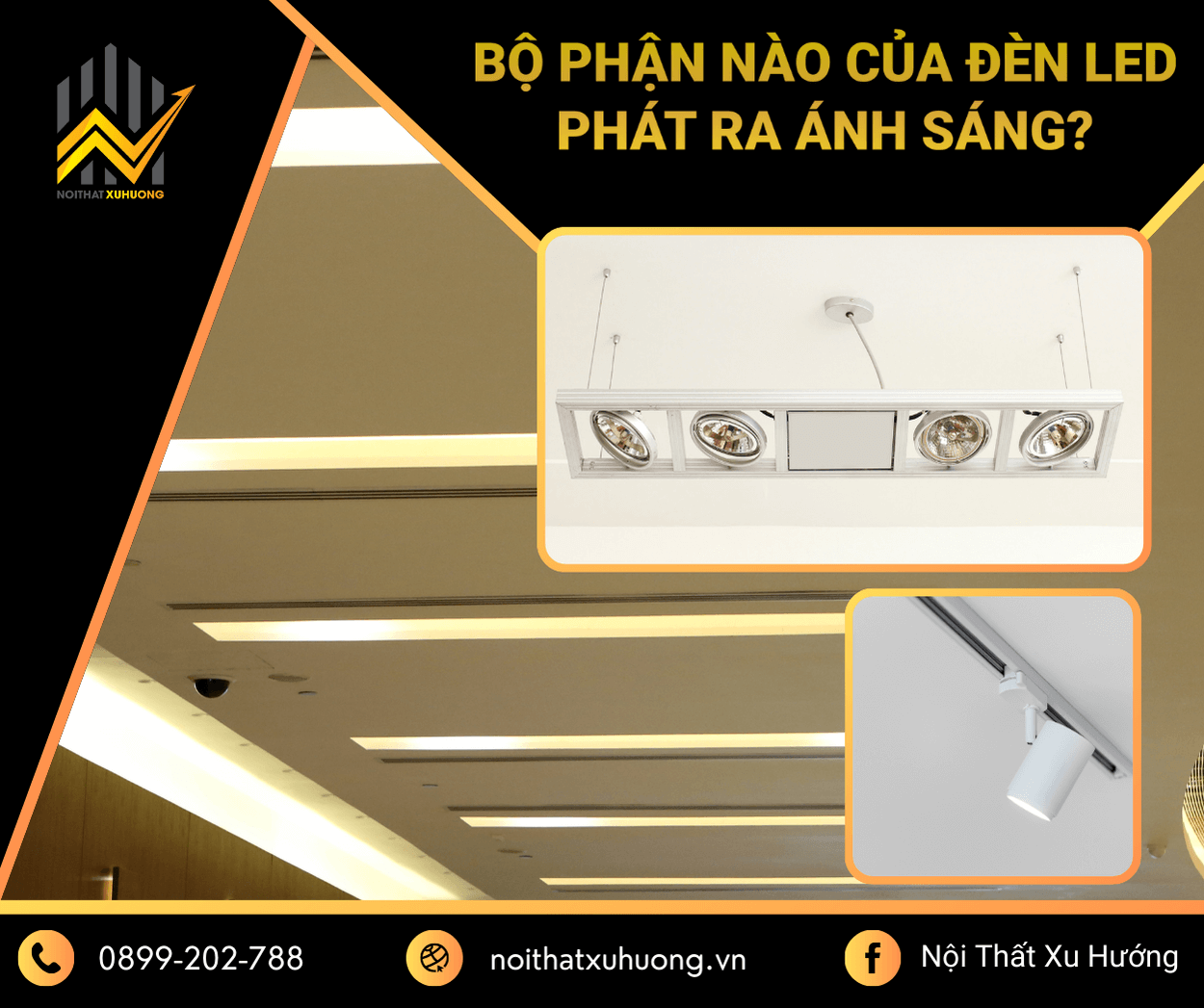 Bộ phận nào của đèn LED tạo ra ánh sáng?