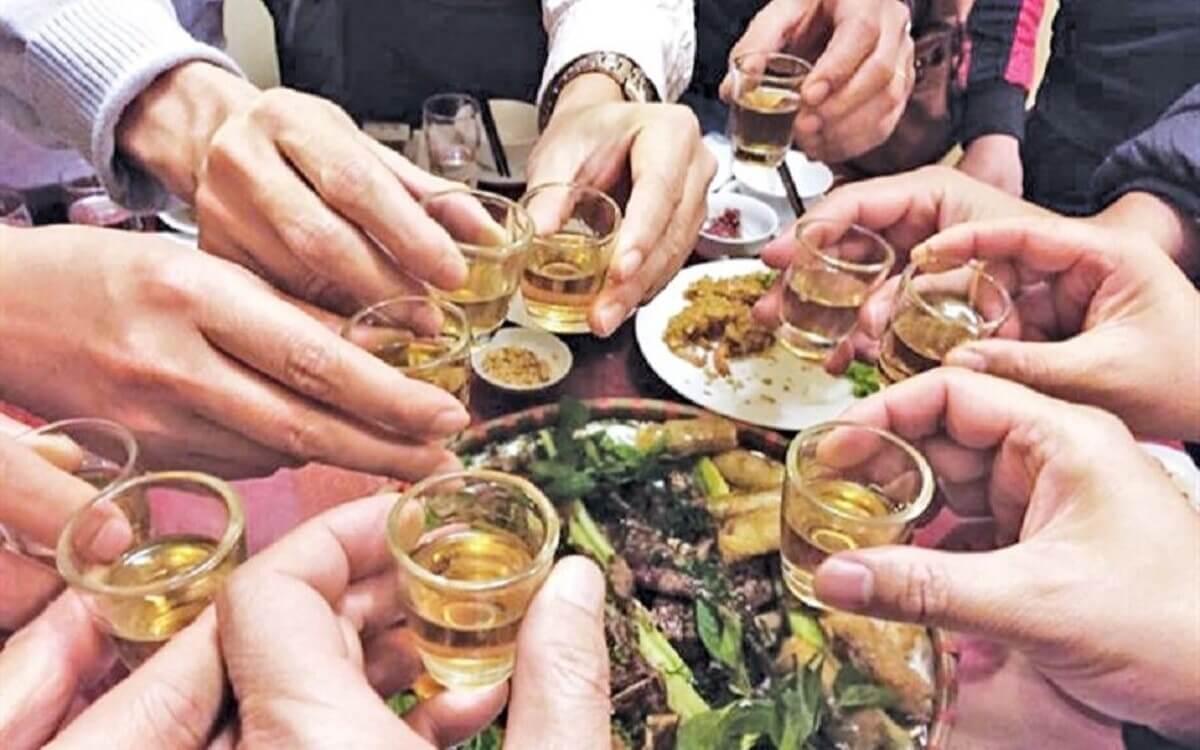 ảnh bia rượu tự chụp